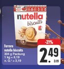 Aktuelles nutella biscuits Angebot bei EDEKA in Coburg ab 2,49 €