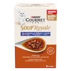 Pâtée pour Chats Soup' Royale Gourmet - PURINA - Carrefour Pâtée pour Chats Soup' Royale Gourmet - PURINA à 2,89 € dans le catalogue Carrefour