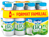 Lait Bio Demi-Écrémé Lactel en promo chez Auchan Hypermarché Saint-Denis à 7,90 €