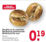 Aktuelles Ofenfrische Brötchen Angebot bei E center in Frankfurt (Main) ab 0,19 €