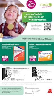 mea - meine apotheke Prospekt der Woche "Unsere Dezember-Angebote" Seite 1, 01.12.2025 bis 31.12.2025 für Beckingen Aktueller mea - meine apotheke Prospekt "Unsere Dezember-Angebote" Seite 1 von 4 Seiten für Beckingen