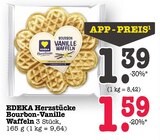 Herzstücke Bourbon-Vanille Waffeln Angebote von EDEKA bei E center Frankfurt für 1,39 €