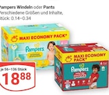 Windeln im Angebot bei GLOBUS in Kempen Windeln Angebote von Pampers bei GLOBUS Kempen für 18,88 €