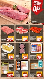 Fleisch Angebot im aktuellen REWE Prospekt auf Seite 8