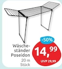 Aktuelles Wäscheständer Poseidon Angebot bei budni in Hamburg ab 14,99 €