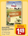 Rahmkäse-Scheiben bei REWE im Prospekt "" für 1,49 €