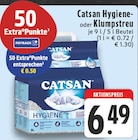 Aktuelles Catsan Hygiene- oder Klumpstreu Angebot bei E center in Duisburg ab 6,49 €