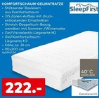 Aktuelle Matratze Angebote bei porta Möbel in Aachen Aktuelles Komfortschaum-Gelmatratze Angebot bei porta Möbel in Aachen ab 222,00 €
