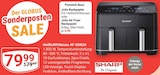 Heißluftfritteuse AF-GD82A von Sharp für 4,99 € bei GLOBUS im Angebot Heißluftfritteuse AF-GD82A von Sharp im aktuellen GLOBUS Prospekt