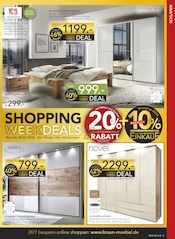 Aktueller BRAUN Möbel-Center Prospekt mit Kleiderschrank, "BRAUN SHOPPING WEEK", Seite 11