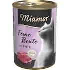Miamor Feine Beute Ente 400 g Angebote von Miamor bei Zookauf Hagen für 1,79 €