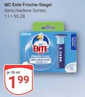 Frische-Siegel Angebote von WC Ente bei GLOBUS Bad Kreuznach für 1,99 €