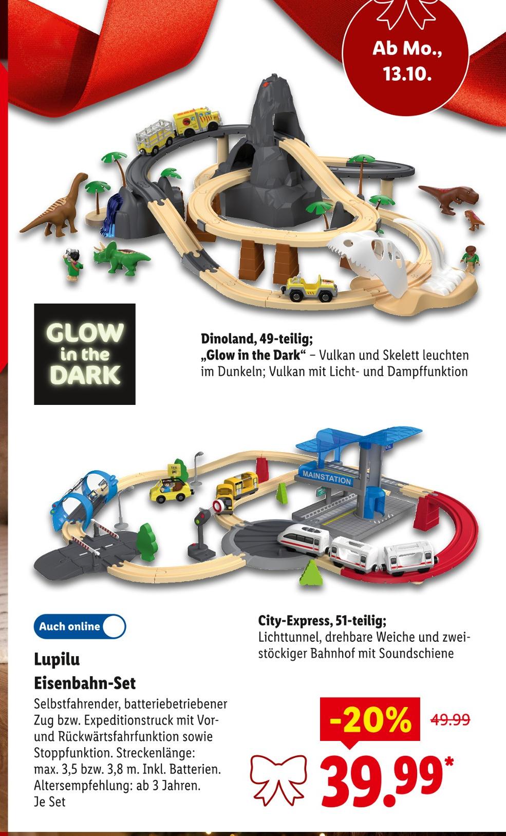 Eisenbahn-Set Dinoland