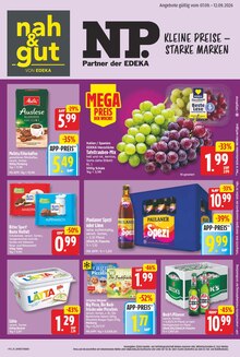 Bier im nah und gut Prospekt "Aktuelle Angebote" mit 16 Seiten (Löhne)