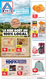 Prospectus Discount Alimentaire de Aldi à Bouillargues: "LE BON GOÛT DU 100% LOCAL", 27 pages, 20/02/2024 - 26/02/2024