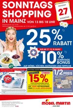 Möbel Martin Prospekt "…besser leben!", 1 Seiten, für Frankfurt, 23.10.2019 - 27.10.2019 Möbel Martin Prospekt "…besser leben!", 1 Seiten, für Frankfurt, 23.10.2019 - 27.10.2019