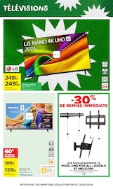 Promos Télévision dans le catalogue "LE MOIS DES SUPPORTERS" de Carrefour Market Télévision en promo dans le catalogue Carrefour Market à la page 3