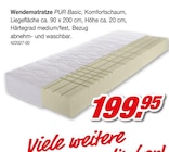 Wendematratze PUR Basic im Angebot bei Möbel AS in Ettlingen Wendematratze PUR Basic Angebote bei Möbel AS Ettlingen für 199,95 €