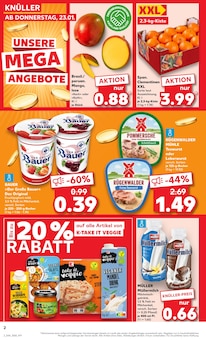 Aktueller Kaufland Prospekt "Aktuelle Angebote" Seite 2 von 48 Seiten für Döbeln