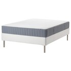 Boxbett weiß/fest hellblau 140x200 cm bei IKEA im Prospekt "Wir senken die Preise" für 508,00 €