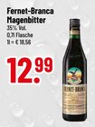 Magenbitter von Fernet-Branca im aktuellen Trinkgut Prospekt für 12,99 €