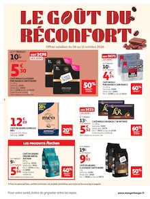 Catalogue Auchan Supermarché de la semaine "LE GOÛT DU RÉCONFORT" avec 2 pages, valide du 06/10/2026 au 10/10/2026 pour Orgerus et alentours Prospectus Auchan Supermarché de la semaine "LE GOÛT DU RÉCONFORT" avec 2 pages, valide du 06/10/2026 au 10/10/2026 pour Orgerus et alentours