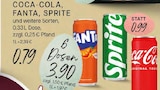 Coca-Cola, Fanta oder Sprite im Angebot bei EDEKA in Bottrop Coca-Cola, Fanta oder Sprite Angebote bei EDEKA Bottrop für 0,79 €
