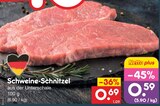 Schweine-Schnitzel im Angebot bei Netto Marken-Discount in Freiberg Schweine-Schnitzel Angebote bei Netto Marken-Discount Freiberg für 0,59 €