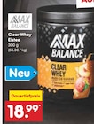 Teegetränk im Netto Marken-Discount Prospekt Clear Whey Eistee von Max Balance im aktuellen Netto Marken-Discount Prospekt für 18,99 €