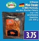 Mini-Steaks in BBQ-Marinade bei EDEKA im Lollar Prospekt für 3,75 €