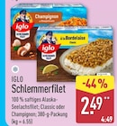Schlemmerfilet Classic von Iglo für 2,49 € bei ALDI Nord im Angebot Schlemmerfilet Classic von Iglo im aktuellen ALDI Nord Prospekt