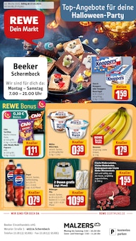 Aktueller REWE Prospekt (Schermbeck, 35 Seiten zum blättern REWE Prospekt Dein Markt mit 35 Seiten