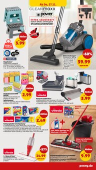 Staubsauger im aktuellen Penny Prospekt (Wuppertal) Staubsauger im Penny Prospekt "Wer gĂĽnstig will, muss Penny." mit 40 Seiten (Wuppertal)