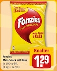 Mais-Snack mit Käse Angebote von Fonzies bei REWE Göppingen für 1,29 €