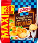 GNOCCHI À PÔELER EXTRA FROMAGE LUSTUCRU - LUSTUCRU SELECTION - Auchan Hypermarché GNOCCHI À PÔELER EXTRA FROMAGE LUSTUCRU - LUSTUCRU SELECTION à 2,89 € dans le catalogue Auchan Hypermarché
