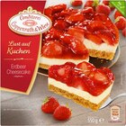 Lust auf Kuchen Hot Chocolate Brownie oder Lust auf Kuchen Erdbeer Cheesecake Angebote von Coppenrath & Wiese bei REWE Weimar für 3,33 €