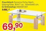 Couchtisch im Angebot bei Opti-Megastore in Waiblingen Couchtisch Angebote bei Opti-Megastore Waiblingen für 69,90 €