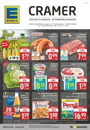 Aktueller EDEKA Supermarkt Prospekt in Balve und Umgebung, "Aktuelle Angebote" mit 24 Seiten, 04.08.2025 - 09.08.2025