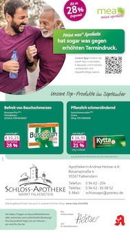 Aktueller mea - meine apotheke Prospekt "Unsere September-Angebote" Seite 1 von 4 Seiten für Holzmühle
