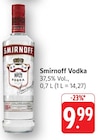 Vodka im Angebot bei EDEKA in Pirmasens Vodka Angebote von Smirnoff bei EDEKA Pirmasens für 9,99 €