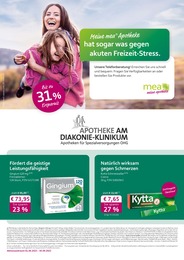 Apotheke Prospekt von mea - meine apotheke Stuttgart mea - meine apotheke Prospekt: "Unsere September-Angebote", 4 Seiten, 01.09.2023 - 30.09.2023
