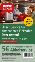 REWE Prospekt "Dein Markt" für Ulm, 18 Seiten, 16.09.2024 - 21.09.2024