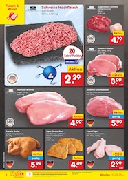 Netto Marken-Discount Hackfleisch im Prospekt 