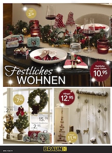 Weihnachtsbaum im BRAUN Möbel-Center Prospekt "HAUSMESSE" mit 16 Seiten (Konstanz)
