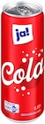Cola im Angebot bei REWE in Berlin Cola Angebote von ja! bei REWE Berlin für 0,39 €