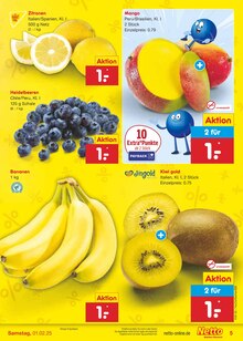 Bananen im Netto Marken-Discount Prospekt "Aktuelle Angebote" mit 59 Seiten (Braunschweig)