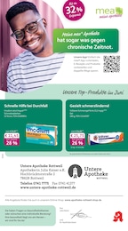 mea - meine apotheke Prospekt für Rottweil: "Unsere Juni-Angebote", 4 Seiten, 01.06.2026 - 30.06.2026