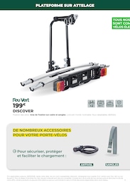 Prix et réduction Porte-vélo d'attelage dans le prospectus Feu Vert en cours Offre Porte-vélo d'attelage dans le catalogue Feu Vert du moment à la page 6