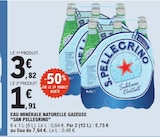 Eau minérale naturelle gazeuse - SAN PELLEGRINO dans le catalogue E.Leclerc