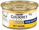 Gourmet Gold Katzennahrung mit Huhn von Purina für 0,49 € bei REWE im Angebot Gourmet Gold Katzennahrung mit Huhn von Purina im aktuellen REWE Prospekt